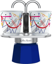 Bialetti Mini Express Kandinsky 1407 kotyogós kávéfőző, 2 személyes
