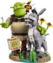 LEGO® Icons, Shrek, Szamár és Csizmás Kandúr
