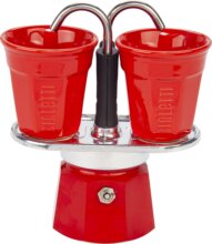 Bialetti Mini Express Set 7303/MR kotyogós kávéfőző, 2 személyes