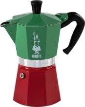 Bialetti Moka Express Italia Tricolore 5323 kotyogós kávéfőző, 6 személyes
