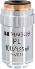 MAGUS MP100 OIL 100x/1,25 ∞/0,17 végtelen sík objektív