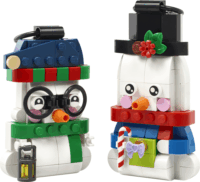 LEGO® Hóemberes karácsonyi díszek