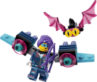 LEGO® DREAMZzz™ Zoey álomhátrakétája & Z-Blob és Bunchu menekülése a pók elől