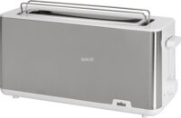 Braun PurShine HT 1610 WH kenyérpirító, 2 hosszúszeletes Braun PurShine HT 1610 WH kenyérpirító, 2 hosszúszeletes