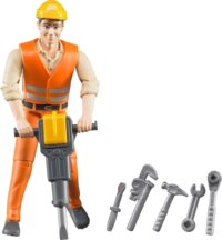 Bruder Bworld, Építőipari dolgozó játékfigura