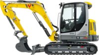 SIKU SUPER, Wacker Neuson ET65 játék lánctalpas kotrógép