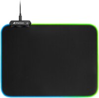 Sharkoon 1337 RGB V2 Gaming Mat 360 egérpad (gamer, fekete)