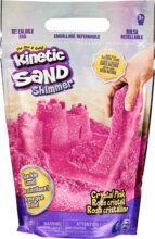 Spin Master, Kinetic Sand, Csillogó játékhomok, kristályrózsaszín