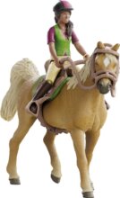 Schleich, Horse Club, Sarah & Mystery játékfigura