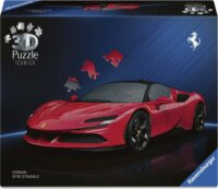 Ravensburger, Iconics - Ferrari SF90 Stradale 3D puzzle, 108 darabos