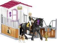 Schleich, Horse Club, Horse Box Tori & Princess lóbox játékszett