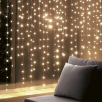 Home KIN294DWW DOT LED-es fényfüggöny, melegfehér, 2 m