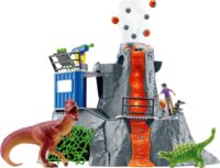 Schleich, Dinosaurs - Nagy vulkán expedíció játékfigura