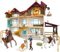 Schleich, Horse Club, Lakeside Villa és Paddock játékszett