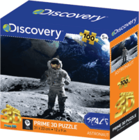 Űrhajós a Holdon Discovery Channel 3D puzzle, 100 darabos