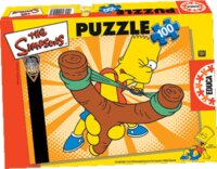 Simpsons puzzle, 100 darabos