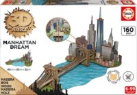 Manhattan 3D puzzle, 160 darabos