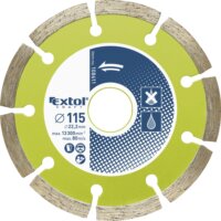 Extol Craft gyémánt vágókorong, 115mm