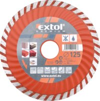 Extol Premium Turbo gyémánt vágókorong, 125mm