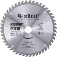 Extol Premium T48 körfűrészlap, 210mm