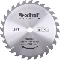 Extol Premium T28 körfűrészlap, 350mm