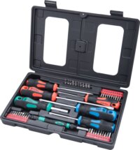Extol Premium SL/PH csavarhúzó és bit készlet, 47 részes Extol Premium SL/PH csavarhúzó és bit készlet, 47 részes