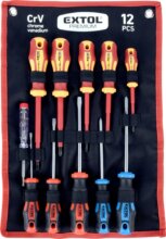 Extol Premium SL/PH csavarhúzó készlet, 11 részes Extol Premium SL/PH csavarhúzó készlet, 11 részes