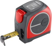 Fortum 4780275 lézeres távolságmérő, mérőszalaggal
