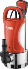 Extol Premium szennyvíz búvárszivattyú, 1100W, 18,5 m3/óra teljesítmény