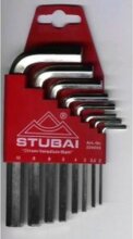 Stubai 224069 imbuszkulcs készlet, 1,5-10mm, 9 részes Stubai 224069 imbuszkulcs készlet, 1,5-10mm, 9 részes