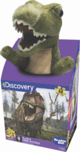 Discovery Channel: Tyrannosaurus 3D puzzle plüss játékkal, 48 darabos