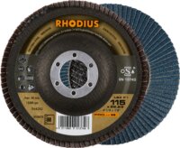 Rhodius LSZ F1 lamellás csiszoló korong, 115mm, K80