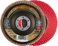 Rhodius LSK FK lamellás csiszoló korong, 115mm, P80