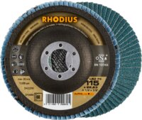 Rhodius LSZ F3 lamellás csiszoló korong, 115mm, K60