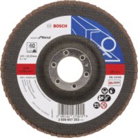 Bosch X551 Expert for Metal hajlított lamellás csiszoló korong, 125mm, P40