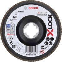 Bosch X571 X-Lock Best for Metal lamellás csiszoló korong, 125mm, K60
