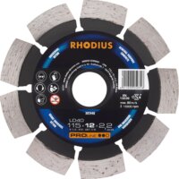 Rhodius LD40 gyémánt vágókorong, 115mm
