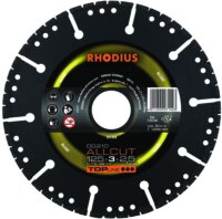 Rhodius DG210 AllCut gyémánt vágókorong, 125mm