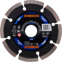 Rhodius DG70 gyémánt vágókorong, 115mm