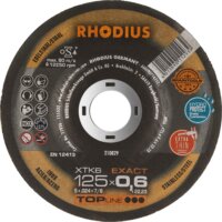 Rhodius XTK6 EXACT hajlított fém vágókorong, 125mm