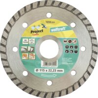Wolfcraft 1694 Pro Turbo gyémánt vágókorong, 115mm