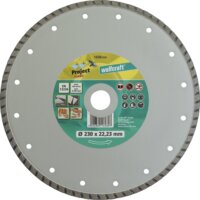 Wolfcraft 1698 Pro Turbo gyémánt vágókorong, 230mm