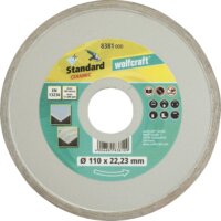 Wolfcraft 8381 Standard Ceramic gyémánt vágókorong, 110mm