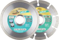 Wolfcraft 8390 Universal + Ceramic gyémánt vágókorong szett, 110mm