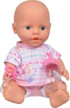 New Born Baby, pisilős baba rózsaszín ruhában