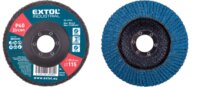Extol Industrial lamellás csiszoló korong, 115mm, P40