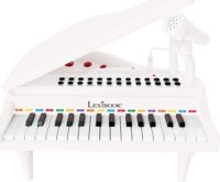 Mini elektromos zongora, mikrofonnal és 31 világító billentyűvel a könnyű tanuláshoz Mini elektromos zongora, mikrofonnal és 31 világító billentyűvel a könnyű tanuláshoz