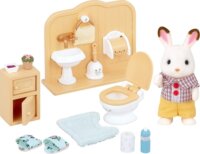 Sylvanian Families, Csoki Nyuszi bátyó fürdőszoba bútorral