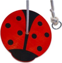 Fa tányérhinta, katica