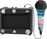 Jégvarázs hordozható hangszóró karaoke mikrofonnal